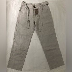 Pants for women, brand Mango, size 6, color beige.